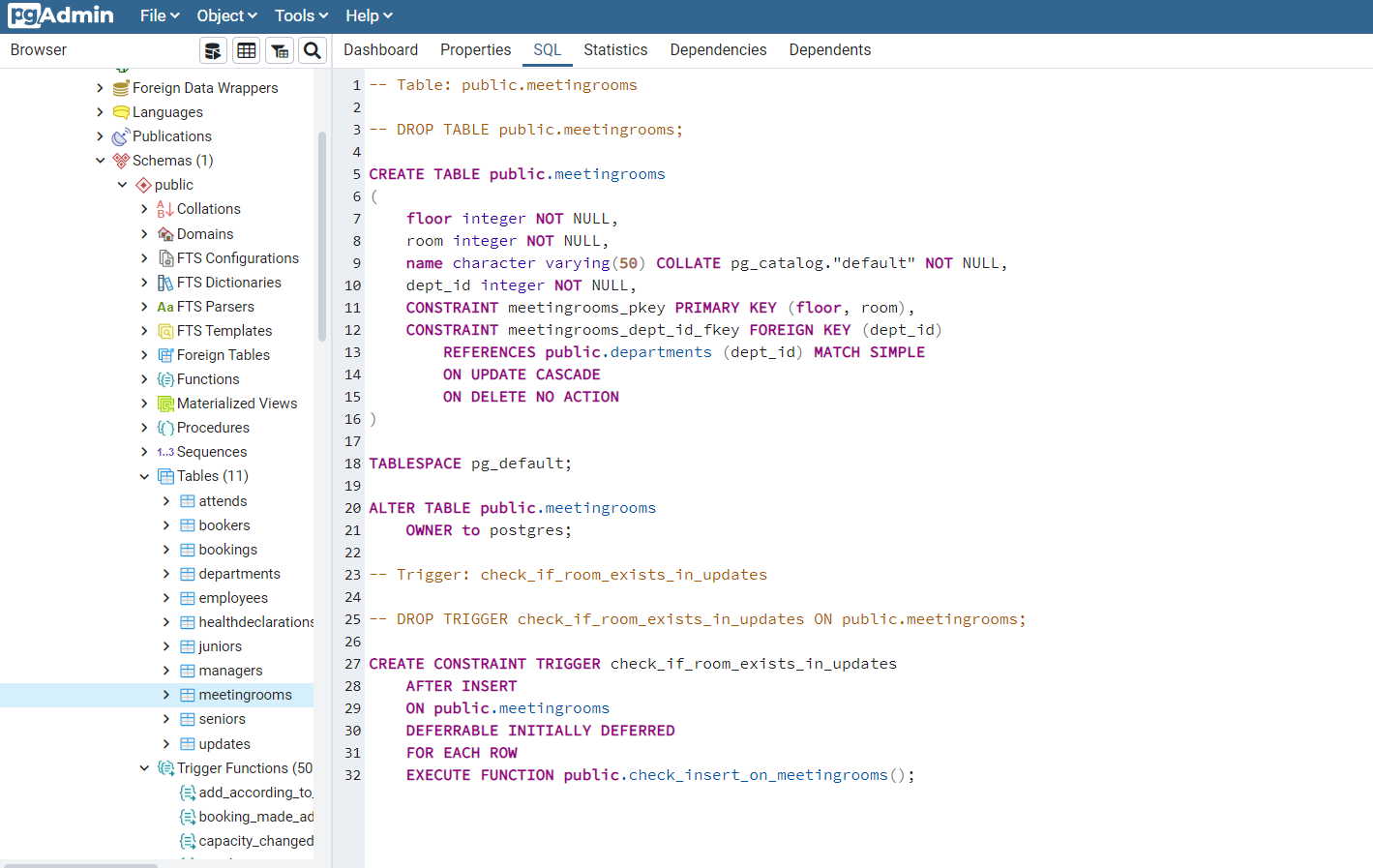 Meeting Room Booking